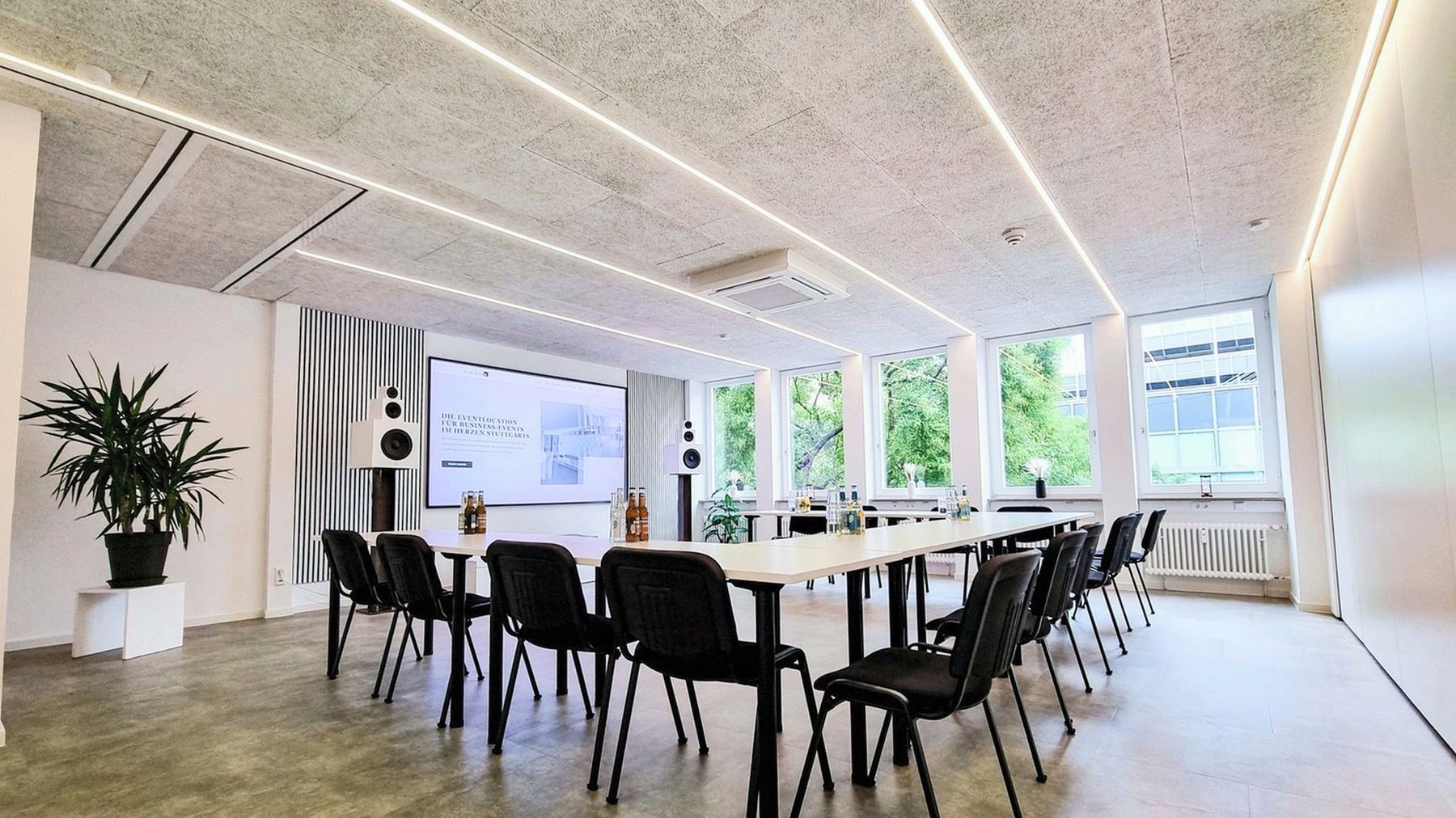 DAS BÜRO Stuttgart, Raum BIANCO – Raumansicht